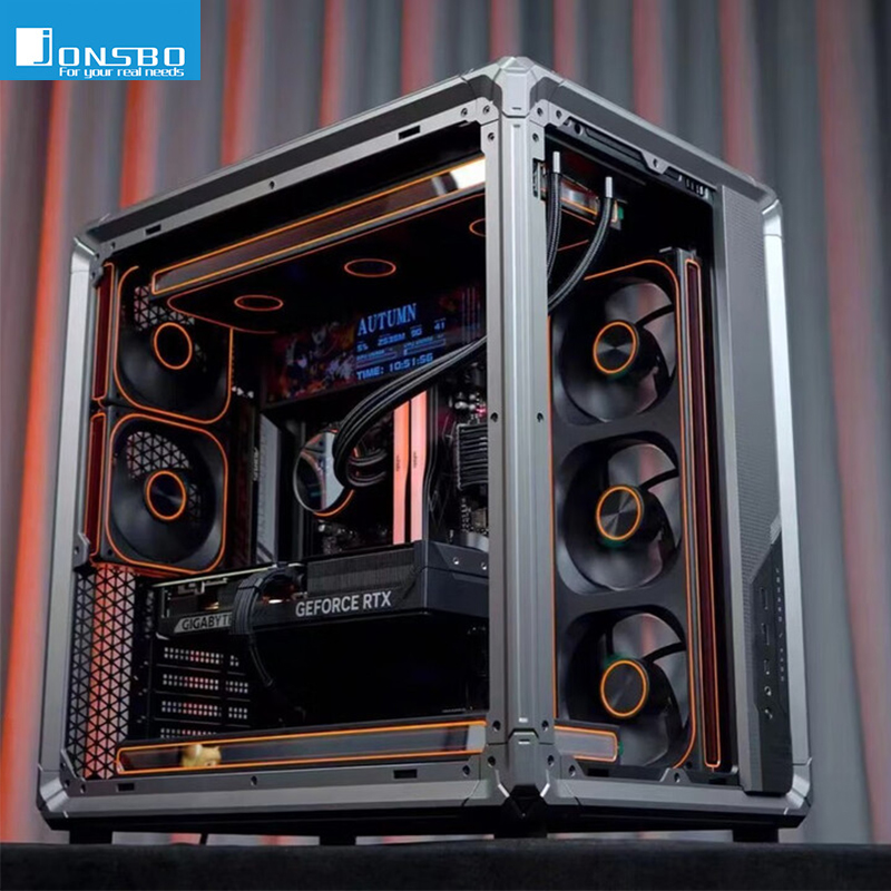 Retro Gaming Case - JONSBO X400 Sea View Room Desktop
