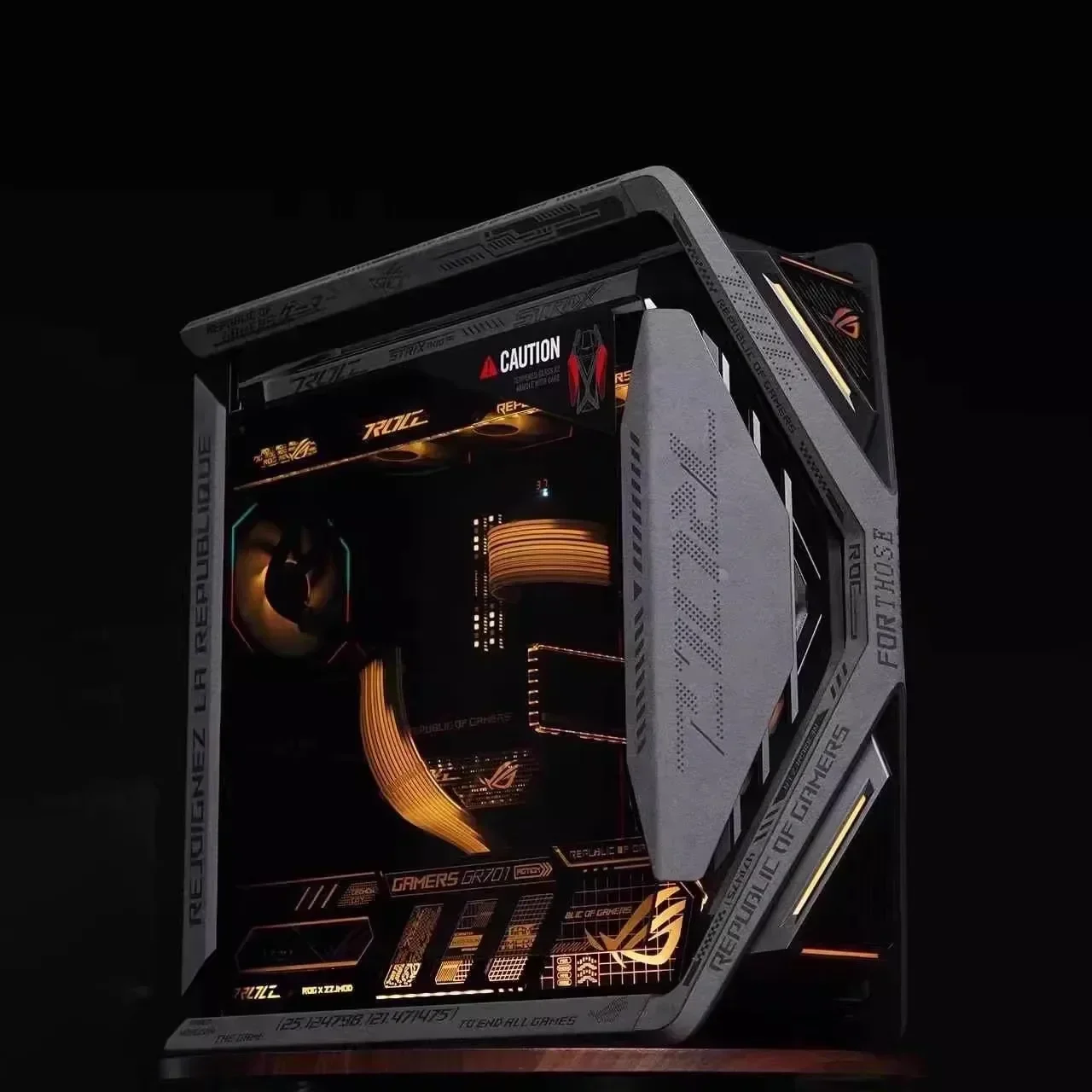 Retro Gaming Case - 15pcs DIY Stickers For ASUS HYPERION