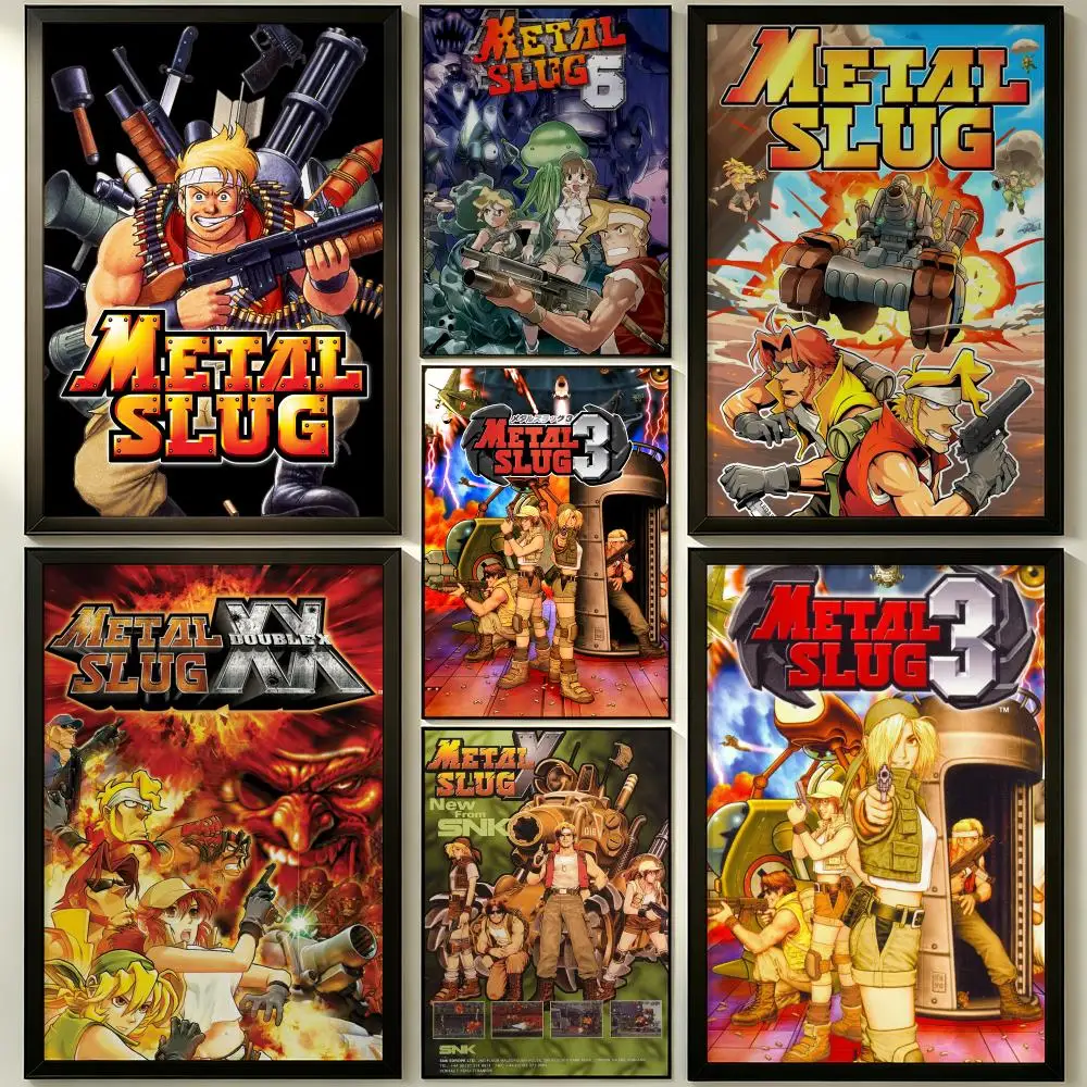 Retro Gaming Wallpaper - Metal Slug Trendy Retro Gaming Video