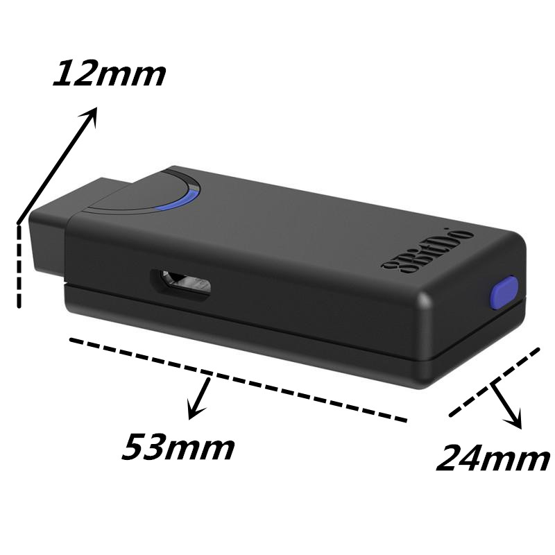 8BitDo Retro Receiver for Mega - Retro Gaming Handhelds ulasan dan harga