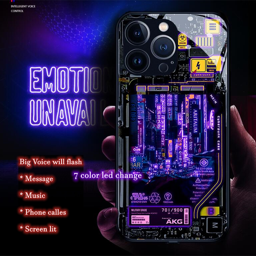 Cyber Style Smart Luminous Pho - Retro Gaming Case ulasan dan harga