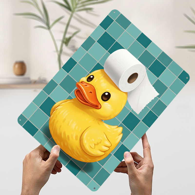 Duck With Toilet Paper Hat Pri - Retro Gaming Wallpaper ulasan dan harga