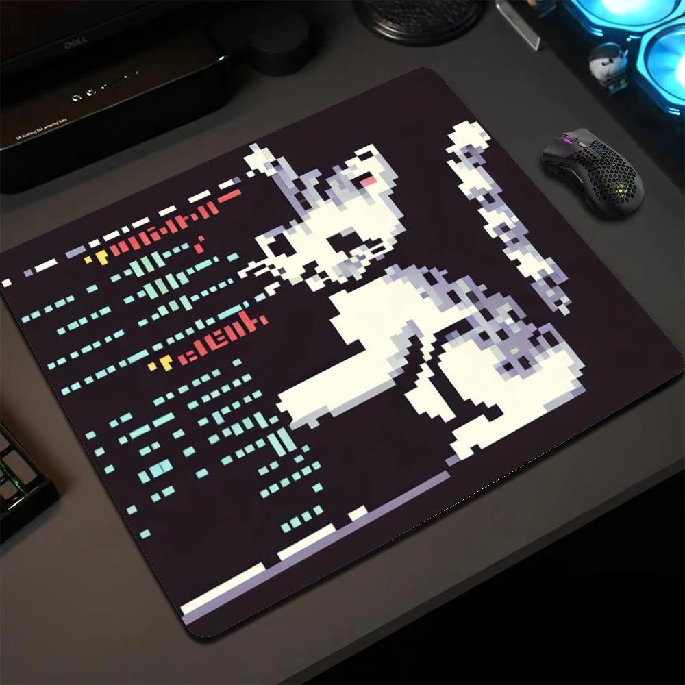 Mini Pixel Cat Mouse Pad Retro - Mouse Gaming Retro ulasan dan harga