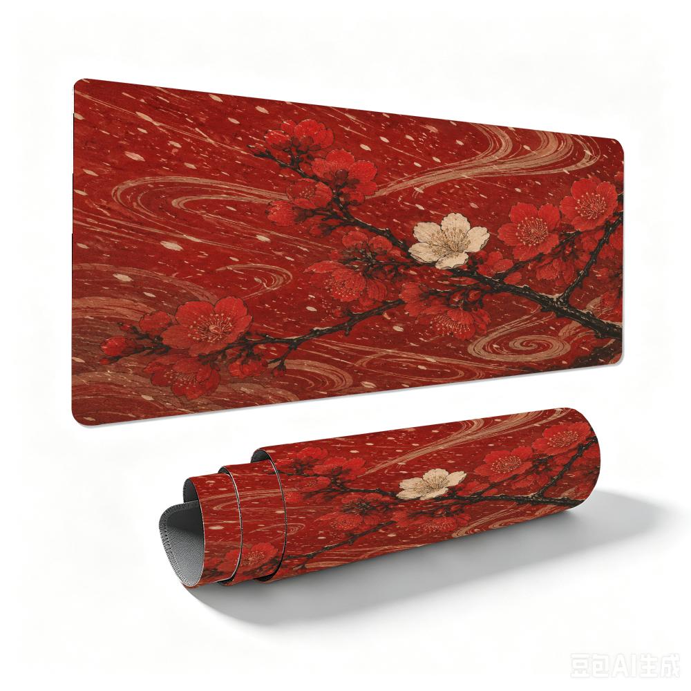 Chinese Style Red Background P - Background Retro Gaming ulasan dan harga
