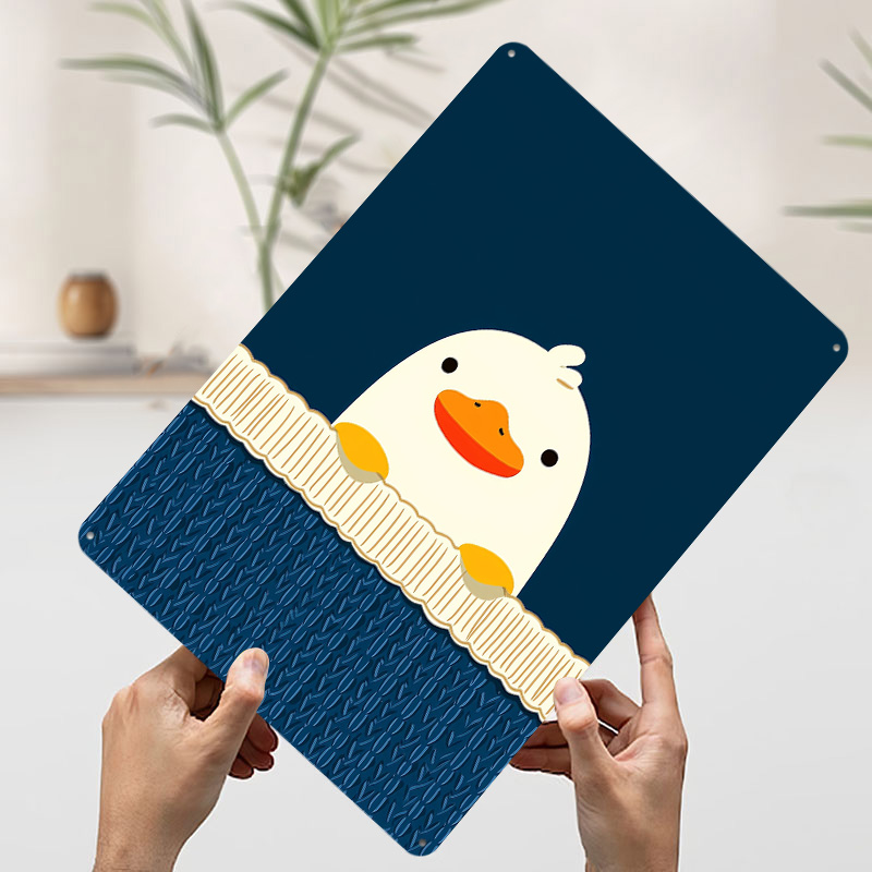 Cute Duck on a Blue Background - Background Retro Gaming ulasan dan harga