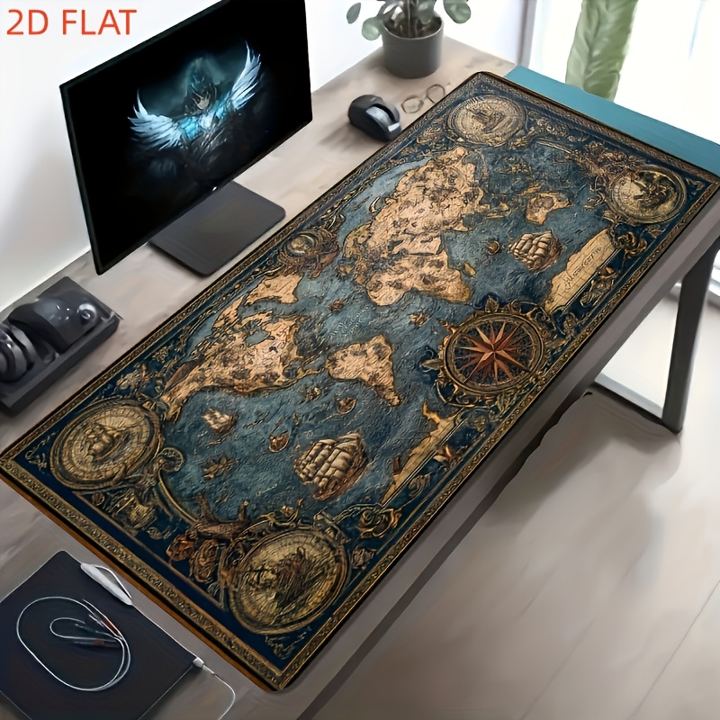 [Large Gaming Mouse Pad] 2D Fl - Mouse Gaming Retro ulasan dan harga