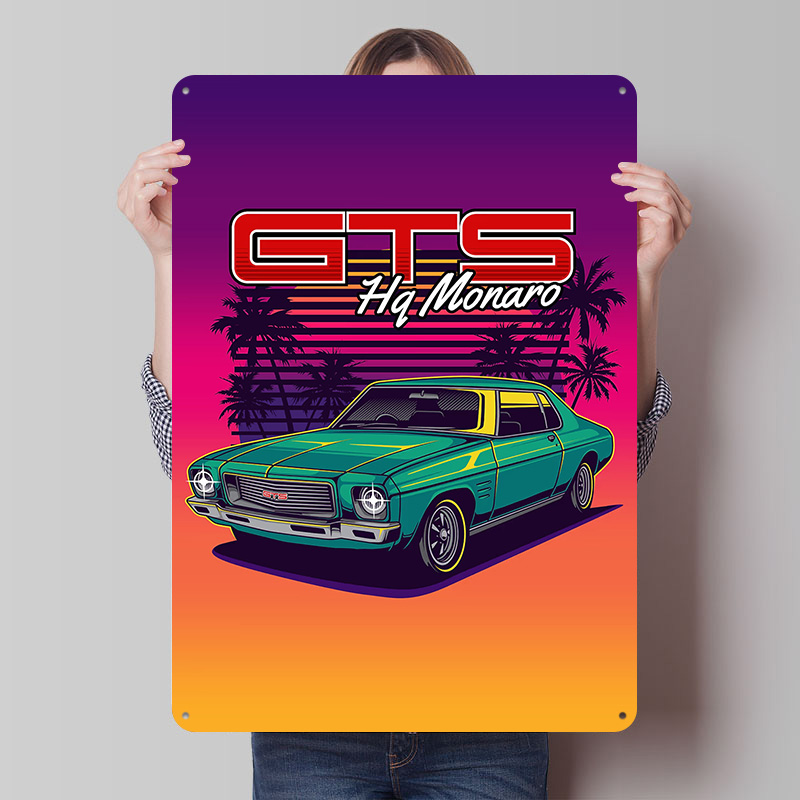 HQ Monaro GTS Retro Car Metal  - Retro Gaming At ulasan dan harga