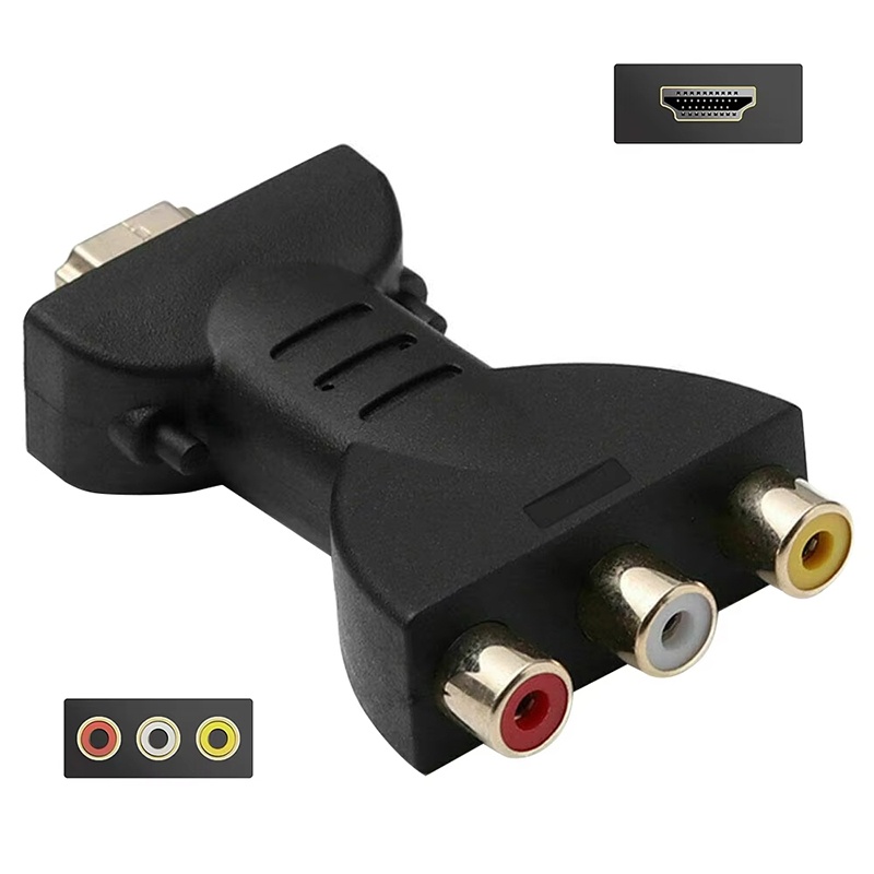 AV To HDTV Composite Adapter 3 - Composite Rca Cable ulasan dan harga