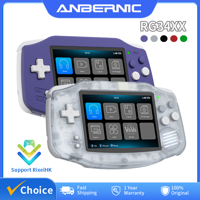 ANBERNIC RG34XX Retro Handheld - Retro Gaming Anbernic ulasan dan harga