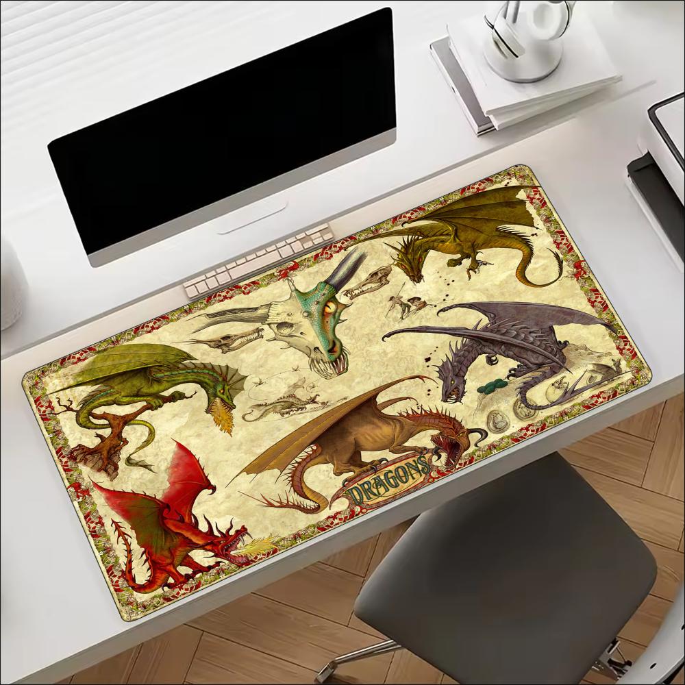 Vintage Old Paper Dragon Large - Mouse Gaming Retro ulasan dan harga