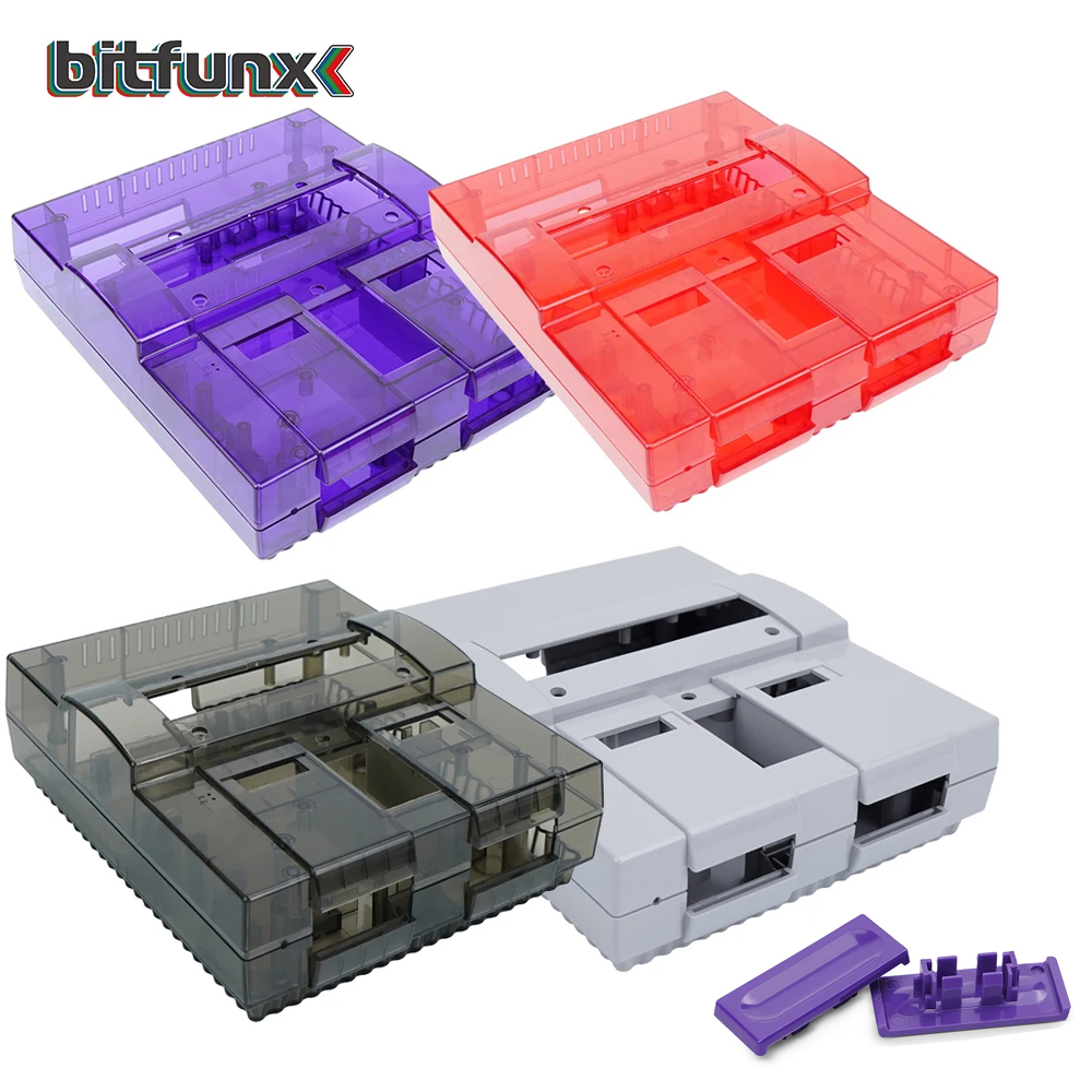 Bitfunx SNES Replacement Shell - Retro Gaming Case ulasan dan harga