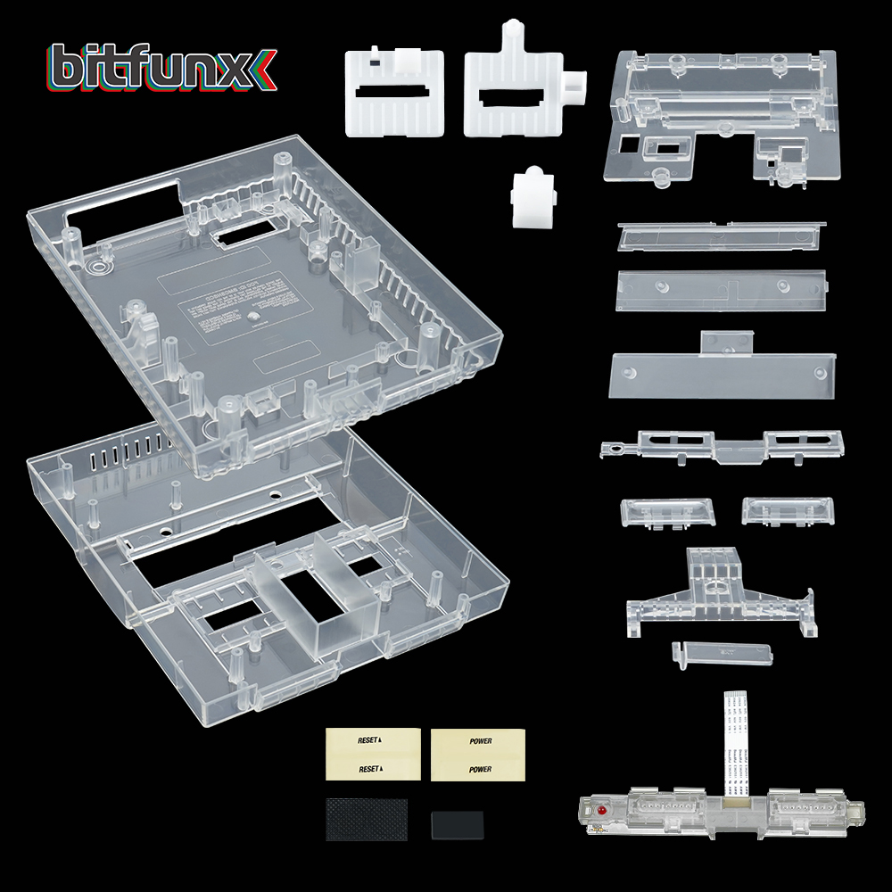 Bitfunx SNES Replacement Shell - Retro Gaming Case ulasan dan harga