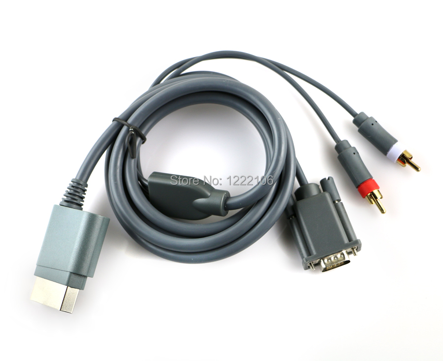 1PC For XBOX 360 HD High Defin - Composite Rca Cable ulasan dan harga