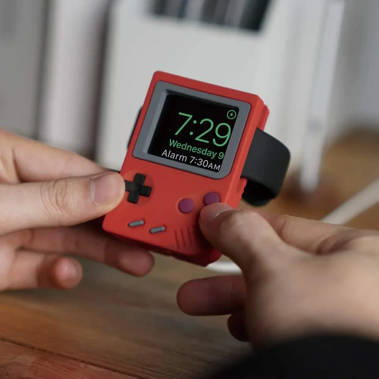 Silicone Holder for IWatch Cha - Retro Gaming Handhelds ulasan dan harga
