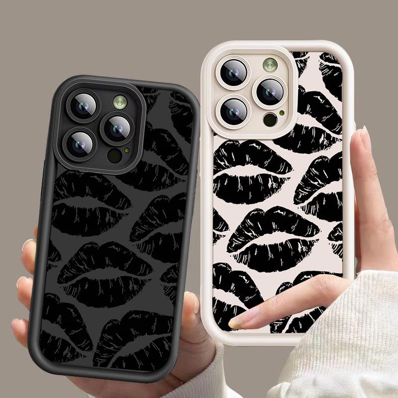 Fashion Lip Printed Case for I - Retro Gaming Case ulasan dan harga