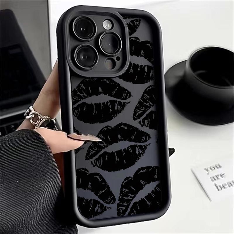 Fashion Lip Printed Case for I - Retro Gaming Case ulasan dan harga
