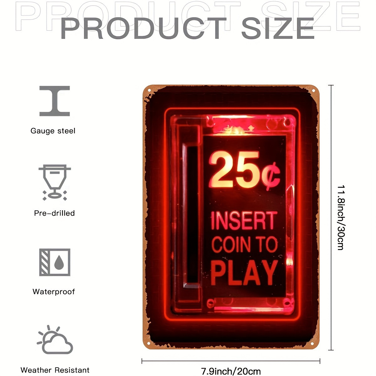 Vintage Arcade Poster - Retro  - Background Retro Gaming ulasan dan harga