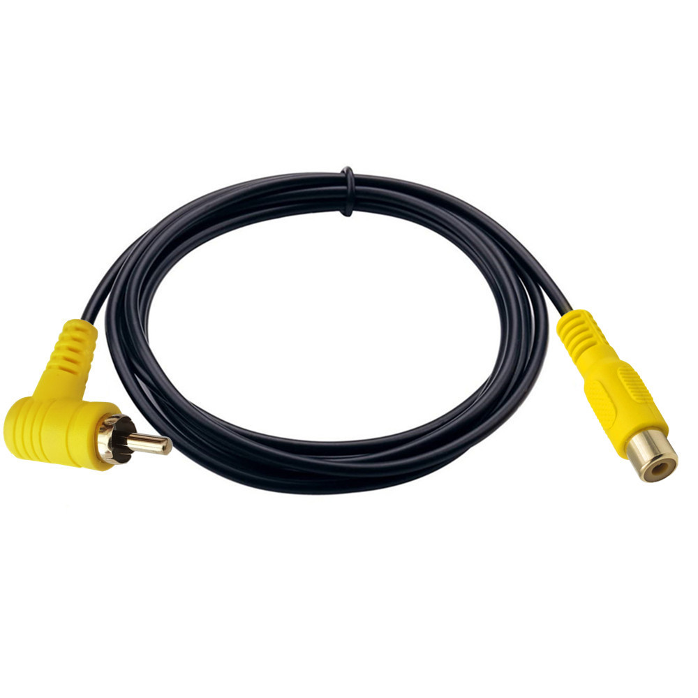 90 Degree Right Angle RCA Cabl - Composite Rca Cable ulasan dan harga