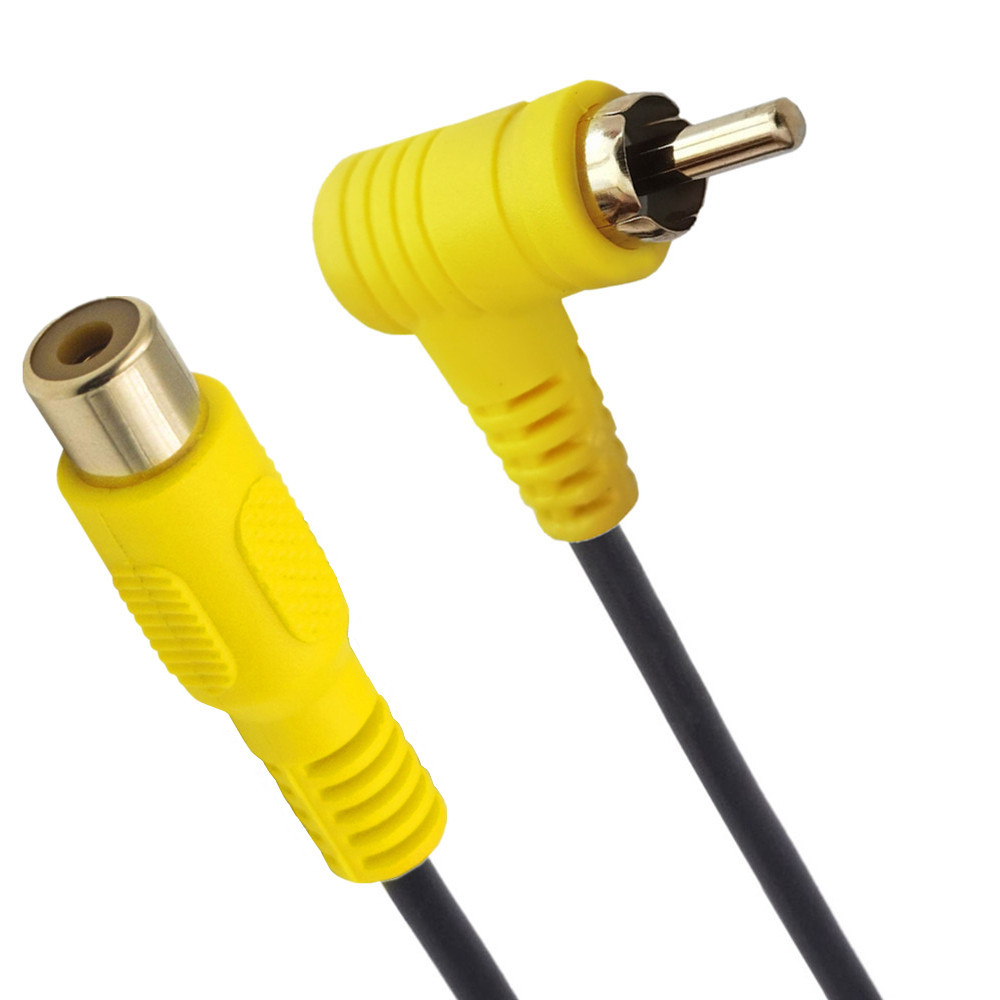 90 Degree Right Angle RCA Cabl - Composite Rca Cable ulasan dan harga
