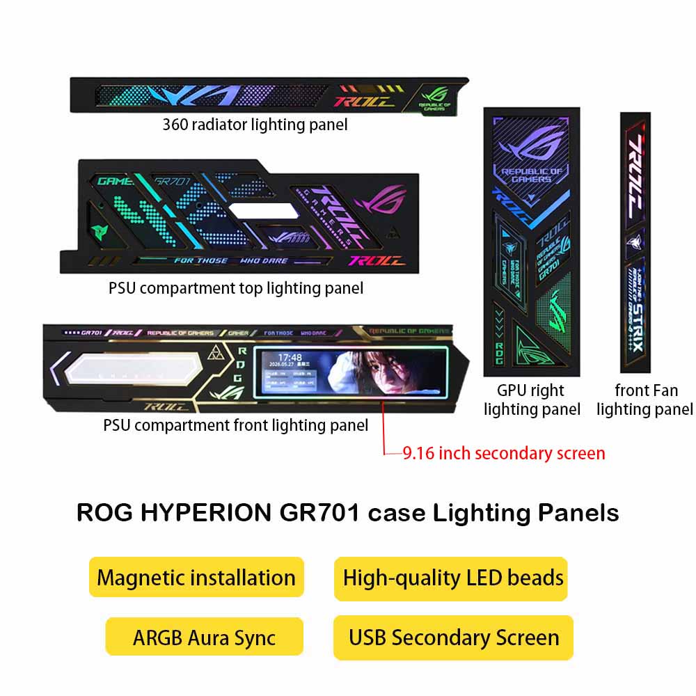 for ROG Strix HYPERION GR701 C - Retro Gaming Case ulasan dan harga