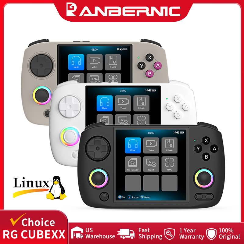 ANBERNIC RG CubeXX Handheld Ga - Retro Gaming Anbernic ulasan dan harga