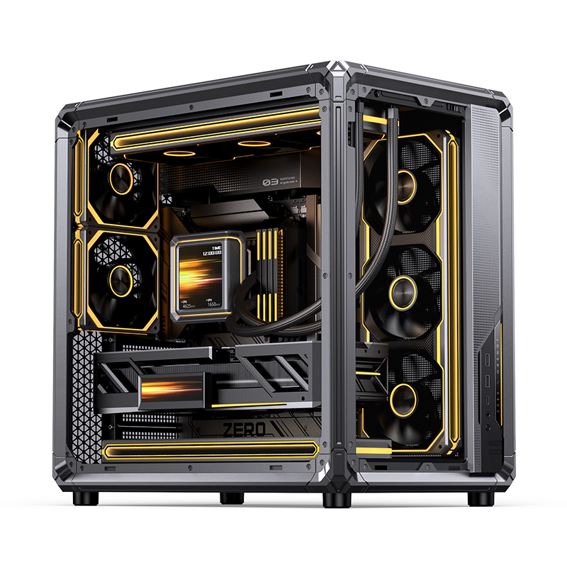 JONSBO X400 Sea View Room Desk - Retro Gaming Case ulasan dan harga