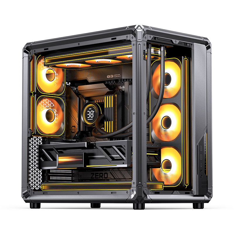 JONSBO X400 Sea View Room Desk - Retro Gaming Case ulasan dan harga