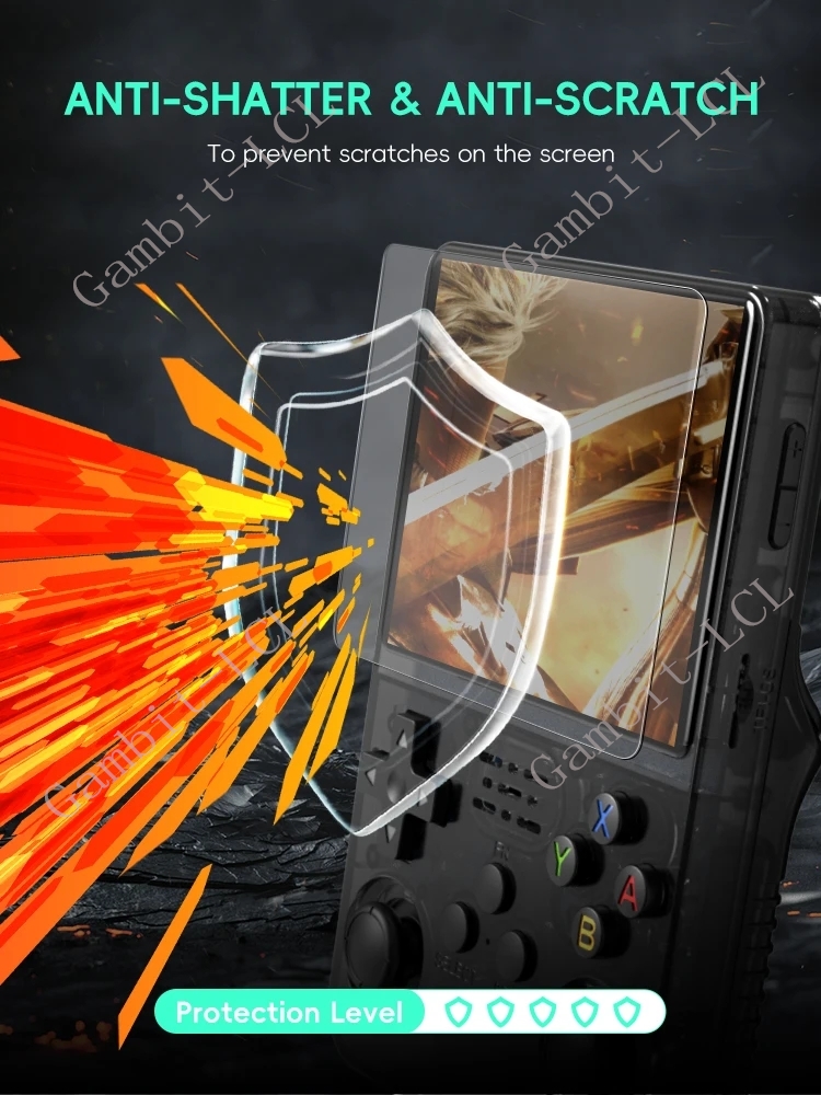 2-4PCS 9H HD Tempered Glass Fo - Retro Gaming Anbernic ulasan dan harga