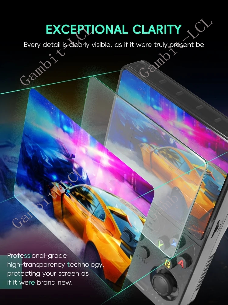 2-4PCS 9H HD Tempered Glass Fo - Retro Gaming Anbernic ulasan dan harga