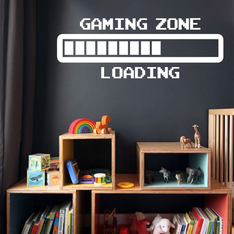 Gaming Zone Retro Loading Wall - Retro Gaming Wallpaper ulasan dan harga