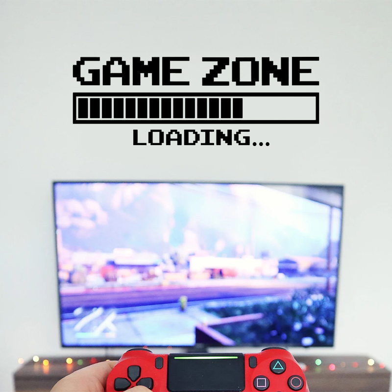 Gaming Zone Retro Loading Wall - Retro Gaming Wallpaper ulasan dan harga