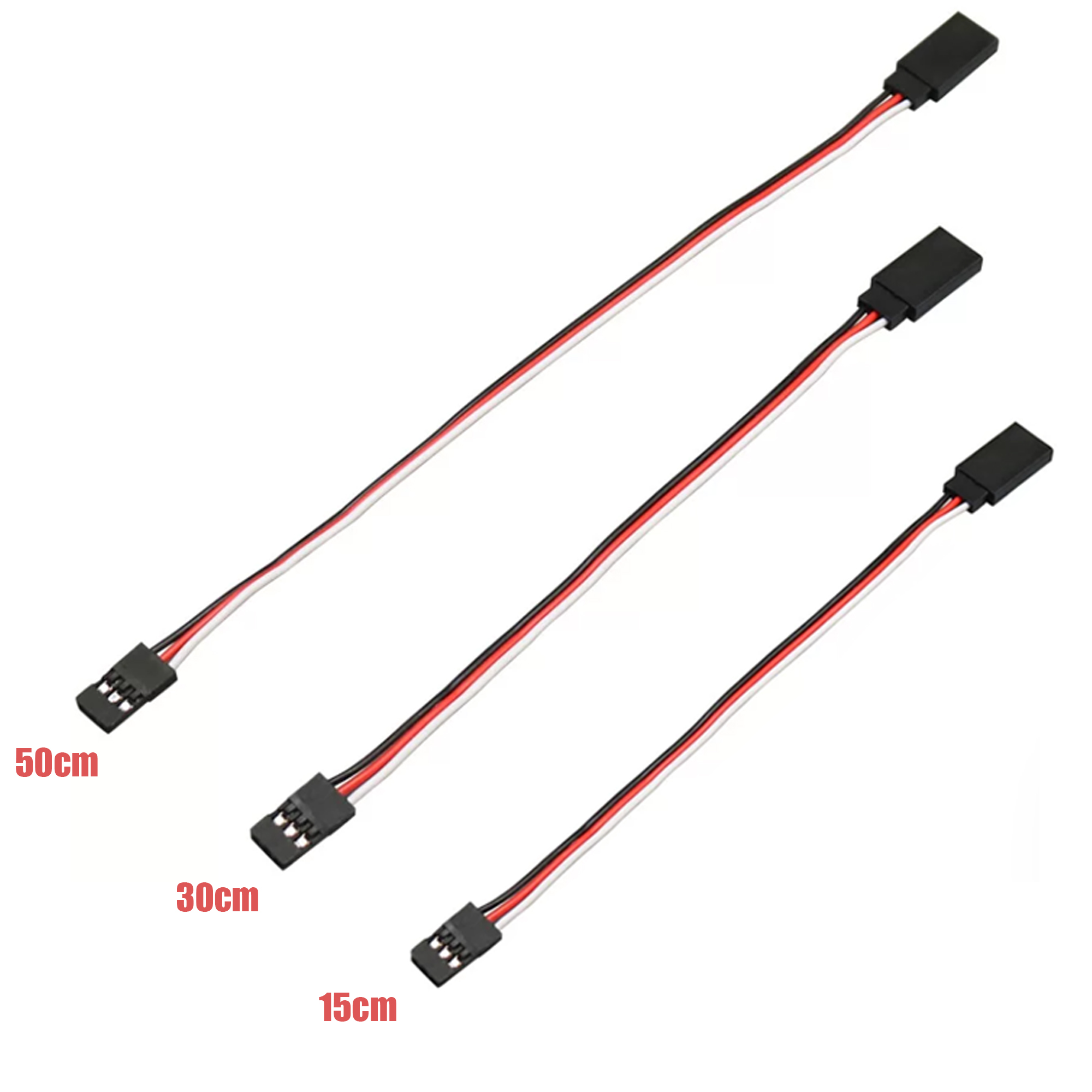 150/300/500mm RC Servo Extensi - Composite Rca Cable ulasan dan harga