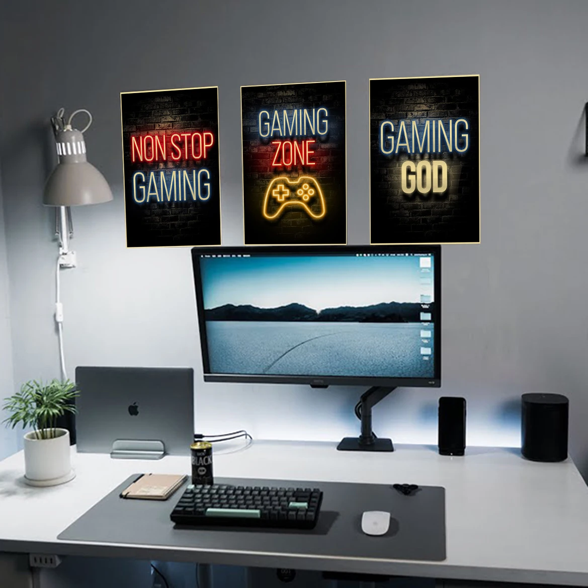 Gaming Posters Game Retro Kraf - Retro Gaming Wallpaper ulasan dan harga