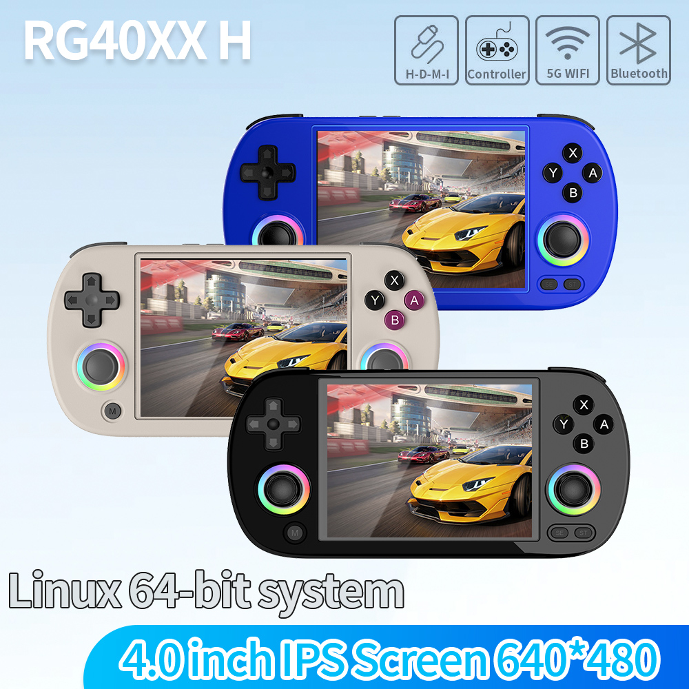 Anbernic RG40XXH 64-bit Linux  - Retro Gaming Anbernic ulasan dan harga