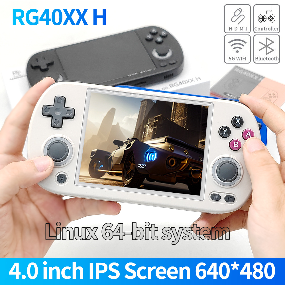 Anbernic RG40XXH 64-bit Linux  - Retro Gaming Anbernic ulasan dan harga