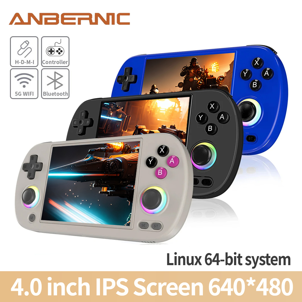Anbernic RG40XXH 64-bit Linux  - Retro Gaming Anbernic ulasan dan harga
